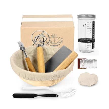 sourdough beginner baking set